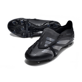 Chuteira Campo Adidas Predator 30 Elite Com Lingua FG Base Preta Pack - VENI Futebol